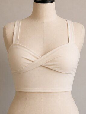 Reformation Jeans Cropped Tank Top Sz. L